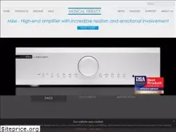 Sites similar to musicalfidelity.com