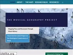 Sites similar to musicalgeography.org