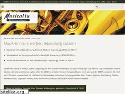 Sites similar to musicalia.de
