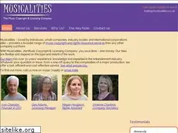 Sites similar to musicalities.co.uk