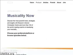 Sites similar to musicalitypodcast.com