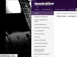 Sites similar to musicalive.ru