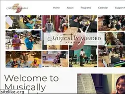 Sites similar to musicallyminded.com