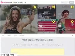Sites similar to musicallyvideos.com