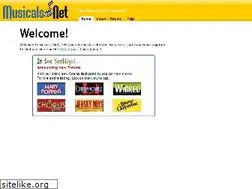 Sites similar to musicals.net