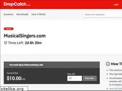 Sites similar to musicalsingers.com