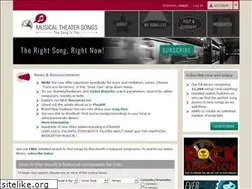 Sites similar to musicaltheatersongs.com