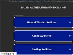 Sites similar to musicaltheatreaudition.com