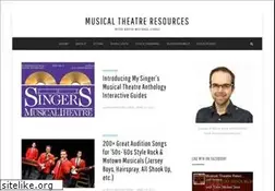 Sites similar to musicaltheatreresources.com
