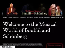 Sites similar to musicalworld-boublil-schonberg.com