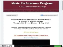 Sites similar to musicanatoliacollege.com
