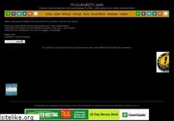 Sites similar to musicandsfx.com