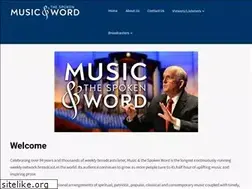 Sites similar to musicandthespokenword.org