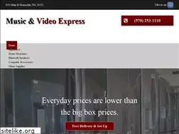 Sites similar to musicandvideoexpress.com