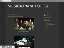 Sites similar to musicaparacasitodos.blogspot.com