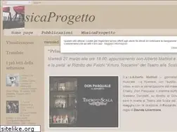 Sites similar to musicaprogetto.org