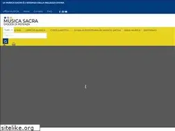 Sites similar to musicasacrapotenza.com