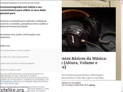 Sites similar to musicasemsegredos.com