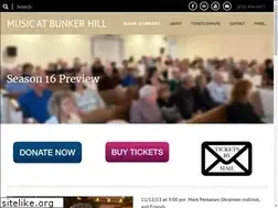 Sites similar to musicatbunkerhill.org
