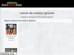 Sites similar to musicatradicionalista.com.br