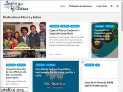 Sites similar to musicayletras.info