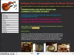 Sites similar to musicboxesandphonographs.com