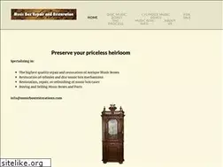Sites similar to musicboxrestorations.com