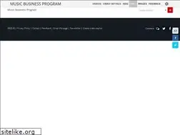 Sites similar to musicbusinessprogram.com