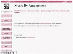 Sites similar to musicbyarrangement.co.uk