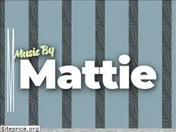 Sites similar to musicbymattie.com