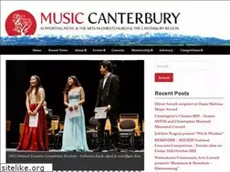 Sites similar to musiccanterbury.co.nz
