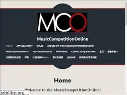 Sites similar to musiccompetitiononline.com
