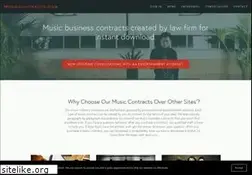 Sites similar to musiccontracts.com