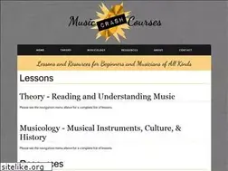 Sites similar to musiccrashcourses.com
