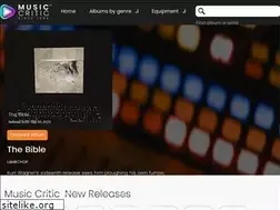 Sites similar to musiccritic.com