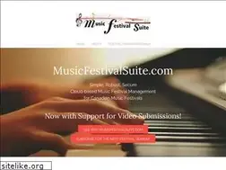 Sites similar to musicfestivalsuite.com