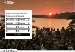 Sites similar to musicfestivalwizard.com