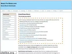 Sites similar to musicforbrass.com