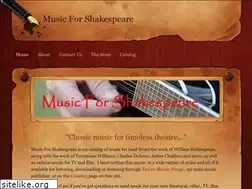 Sites similar to musicforshakespeare.net