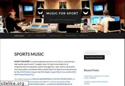Sites similar to musicforsport.com