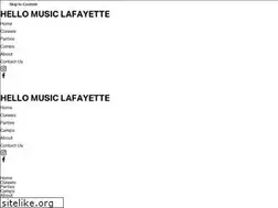 Sites similar to musicgardenlafayette.com