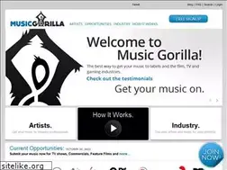 Sites similar to musicgorilla.com