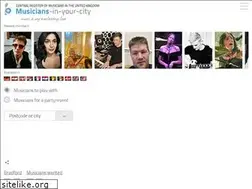 Sites similar to musicians-in-your-city.co.uk