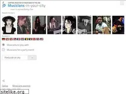 Sites similar to musicians-in-your-city.us