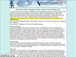 Sites similar to musicianscoupons.com