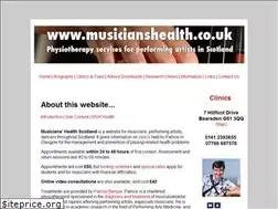 Sites similar to musicianshealth.co.uk