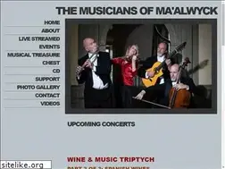 Sites similar to musiciansofmaalwyck.org