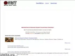 Sites similar to musicianswantedtoronto.ca