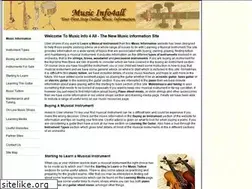 Sites similar to musicinfo4all.co.uk