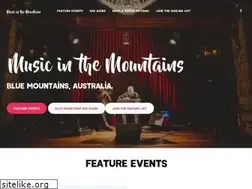Sites similar to musicinthemountains.com.au